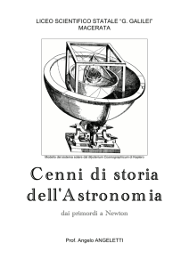 storia dell`astronomia