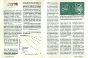 Il monitoraggio dei livelli di HIV