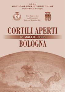 cortili aperti bologna - Associazione Dimore Storiche Italiane