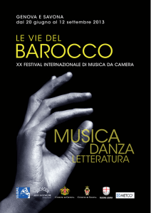 barocco - Collegium Pro Musica