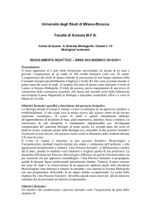 Guida scienze biologiche 2010-2011