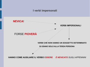 verbi impersonali