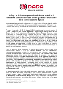 A-Day: la diffusione pervasiva di device mobili e il