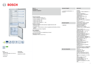 Bosch KGV58VL31S Frigo lib. combi statico 1mot. inox A++