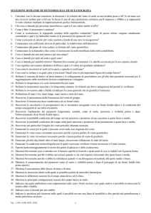 SELEZIONE DOMANDE DI METEOROLOGIA ED OCEANOGRAFIA