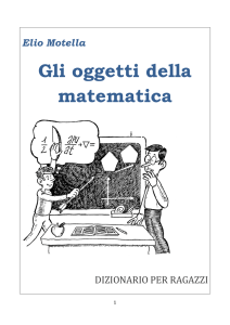 Gli oggetti della matematica