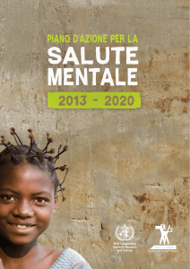 Piano d`azione per la salute mentale 2013-2020