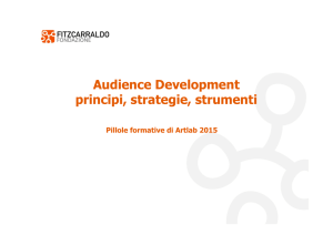 Audience Development principi, strategie, strumenti