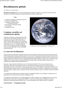 Riscaldamento globale - Wikipedia