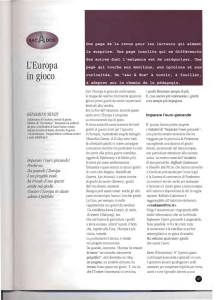 L.Europa in giOCO