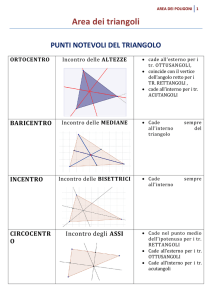 AREA DEI POLIGONI