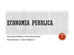 economia pubblica