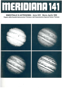 BIMESTRALE DI ASTRONOMIA Anno XXV Marzo