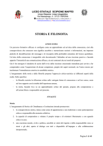 STORIA E FILOSOFIA