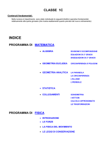 MATEMATICA e FISICA - Liceo Classico Dettori