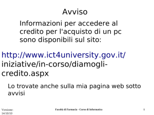 Rappresentazione dell`informazione