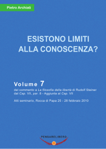 esistono limiti alla conoscenza?