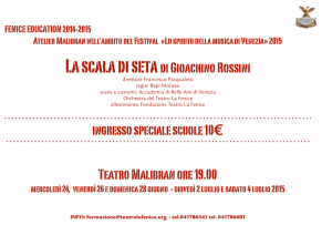 La scala di seta di Gioachino Rossini ingresso speciale scuole 10