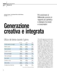 Millennials_Generazione creativa e integrata_