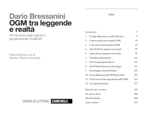 Dario Bressanini OGM tra leggende e realtà