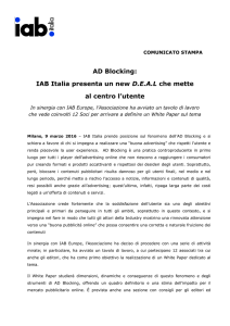 AD Blocking: IAB Italia presenta un new D.E.A.L che mette al centro l