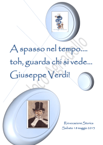 A spasso nel tempo…. toh, guarda chi si vede… Giuseppe Verdi!