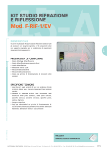 f-rif-1/ev - kit studio rifrazione e riflessione