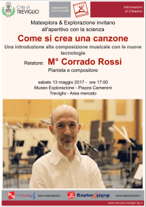 Come si crea una canzone Relatore: M° Corrado Rossi