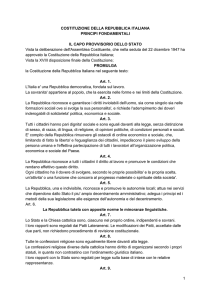 Scarica la Costituzione Italiana in PDF