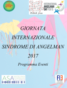 Programma Giornata Internazionale Sindrome di Angelman 2017