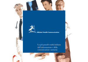 brochure - Edizioni Health Communication