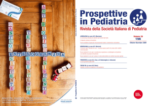 Volume 39 - Società Italiana di Pediatria