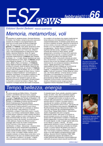 Tempo, bellezza, energia Memoria, metamorfosi, voli