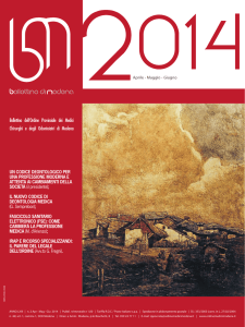 Aprile - Giugno 2014 (pdf - 702 KB)