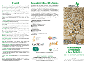 Musicoterapia - Fondazione Edo Tempia