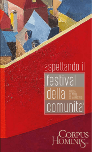 Programma Aspettando il Festival 2016