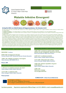 Malattie Infettive Emergenti
