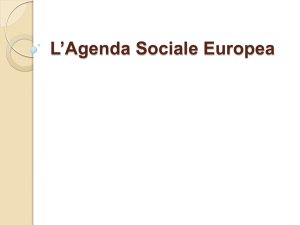 L`Agenda Sociale 2005-2010