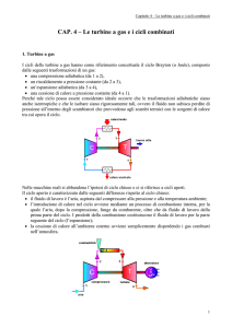 Le turbine a gas ed i cicli combinati