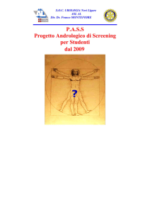Progetto Andrologico di Screening per Studenti (P.A.S.S.)