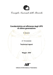 Caratteristiche ed efficienza degli UPS di ultima