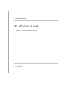 Matematica di Base-2