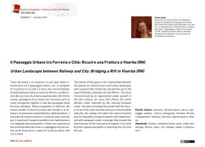 Il Paesaggio Urbano tra Ferrovia e Città: Ricucire una Frattura a