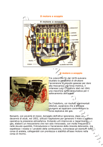 Il motore a scoppio Il motore a scoppio Tra coloro che fin dal 1678