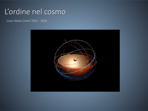 L`ordine nel cosmo