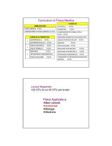 Fisica Applicata a - e-learning