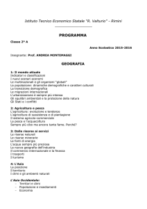 piano di lavoro annuale italiano 1G 94/95