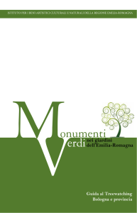Monumenti Verdi nei giardini dell`Emilia