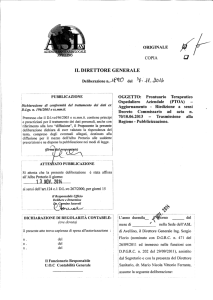 Delibera n 1890 del 07nov2014 Prontuario Terapeutico Ospedaliero