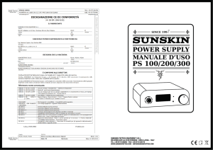 PS 100/200/300 - Sunskin Tattoo Equipment